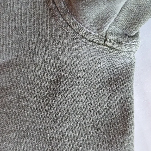 Fargo Clothing Island Style Crew Neck Sweatshirt MEDIUM Green Raised Accents - Picture 13 of 13